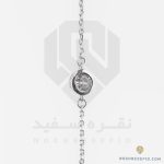 گالری اول دستبند نقره عیار 925 خارجی کد WST0064 طرح ماهک | نقره سفید