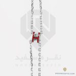 گالری اول دستبند نقره عیار 925 خارجی کد WST0061 طرح H | نقره سفید