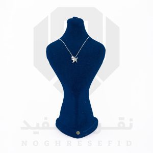 گردنبند نقره عیار 925 خارجی کد WSA5222 طرح ستاره دریایی | نقره سفید