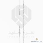 گالری اول زنجیر نقره عیار 925 خارجی کد WS10021 سایز 40 سانتی متر | نقره سفید