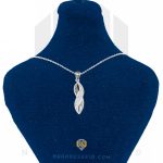 گالری اول پلاک نقره عیار 925 خارجی کد WSH5041 طرح بی نهایت