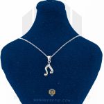 گالری اول پلاک نقره عیار 925 خارجی کد WST5081 طرح نت موسیقی