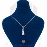 گالری اول پلاک نقره عیار 925 خارجی کد WST5083 طرح میکروفون