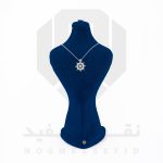 پلاک نقره عیار 925 خارجی کد WST5084 طرح سکان | نقره سفید