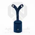 گوشواره نقره عیار 925 خارجی کد WSH0041 طرح بابا نوئل | نقره سفید