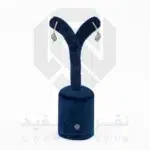 گوشواره نقره عیار 925 خارجی کد WSB0104 طرح برگ | نقره سفید