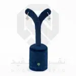 گوشواره نقره عیار 925 خارجی کد WSB0105 طرح گل 4 پر | نقره سفید