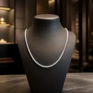 زنجیر نقره عیار 925 خارجی کد WS2742 سایز 45 سانتی متر | نقره سفید
