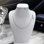 زنجیر نقره عیار 925 خارجی کد WS2743 سایز 40 سانتی متر | نقره سفید