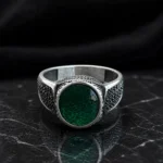 انگشتر مردانه نقره عیار ۹۲۵ کد NGH1102